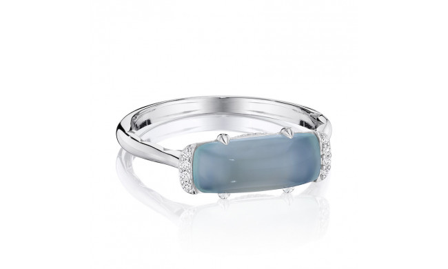 Tacori Sterling Silver Horizon Shine Diamond and Gemstone Men's Ring - SR22438