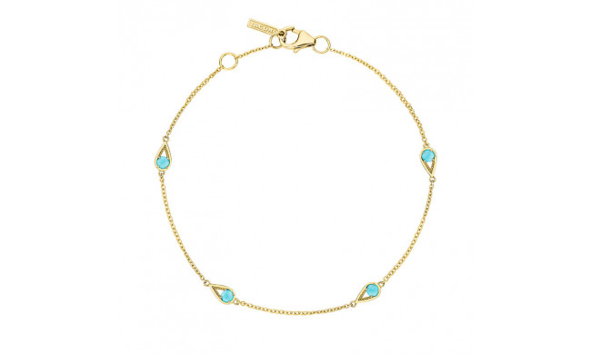 Tacori 14k Yellow Gold Petite Gemstones Women's Bracelet - SB23248FY