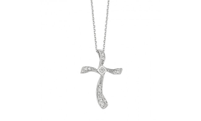 Jewelmi Custom 14k White Gold Diamond Necklace