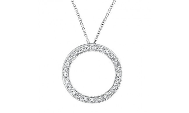 Jewelmi Custom 14k White Gold Diamond Necklace