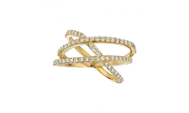 Jewelmi Custom 14k Yellow Gold Diamond Ring