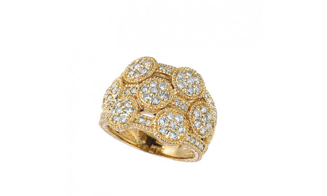 Jewelmi Custom 14k Yellow Gold Diamond Ring