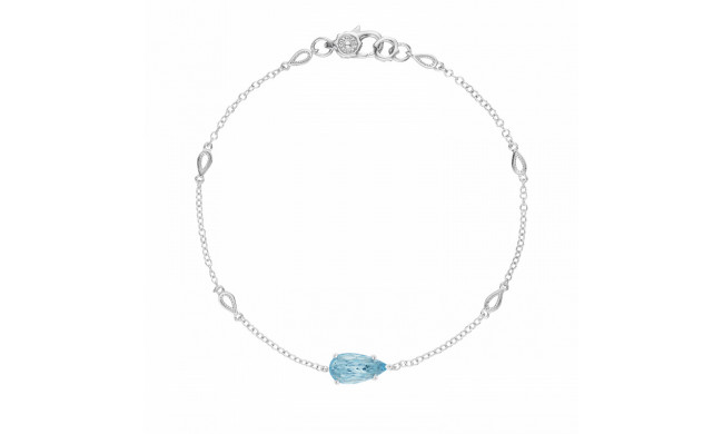 Tacori Sterling Silver Horizon Shine Gemstone Women's Bracelet - SB22602