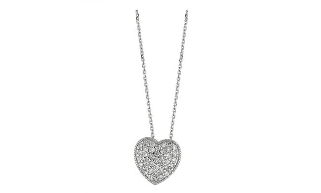 Jewelmi Custom 14k White Gold Diamond Necklace