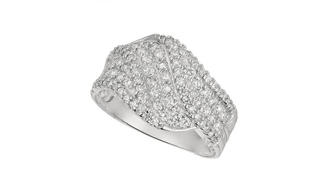 Jewelmi Custom 14k White Gold Diamond Ring