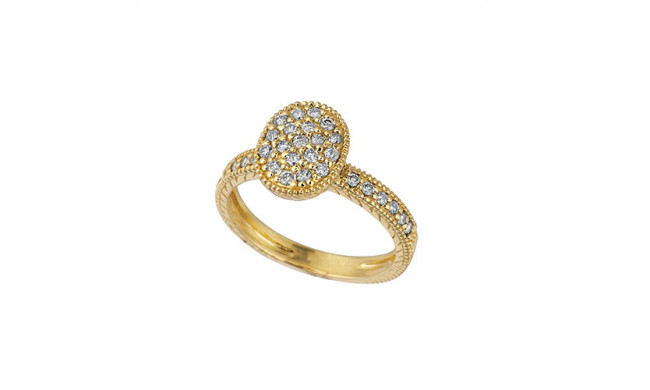 Jewelmi Custom 14k Yellow Gold Diamond Ring