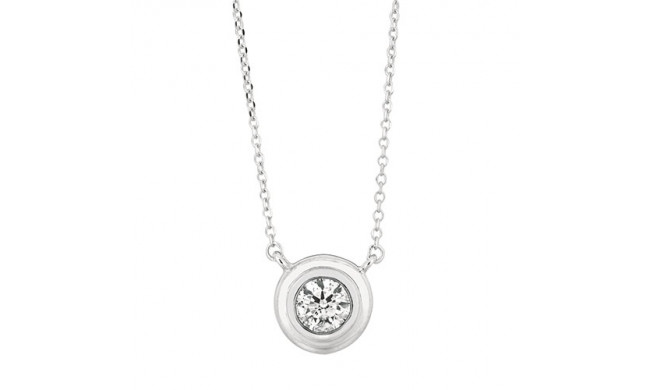 Jewelmi Custom 14k White Gold Diamond Necklace