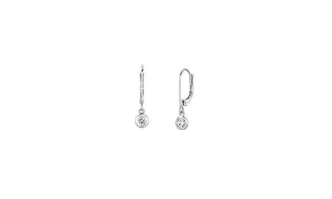 Jewelmi Custom 14k White Gold Diamond Earrings