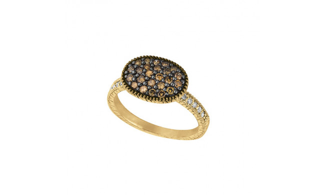 Jewelmi Custom 14k Yellow Gold Diamond Ring