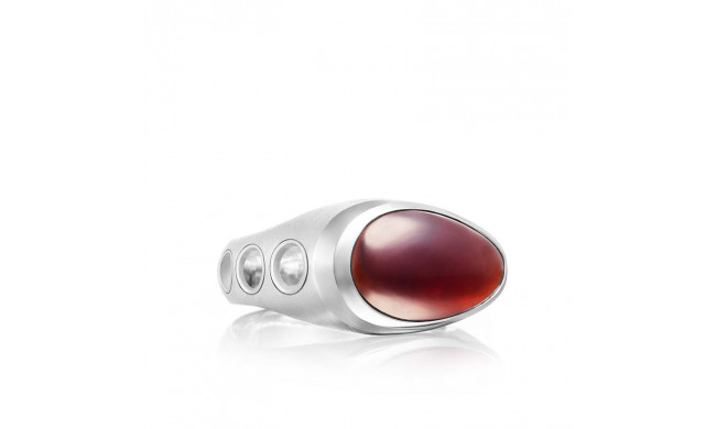 Tacori Sterling Silver Monterey Roadster Gemstone Men's Ring - MR10841