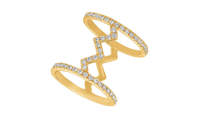 Jewelmi Custom 14k Yellow Gold Diamond Ring