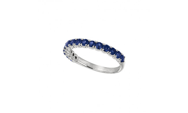 Jewelmi Custom 14k White Gold Sapphire Ring
