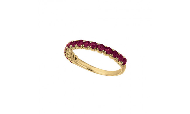 Jewelmi Custom 14k Yellow Gold Ruby Ring