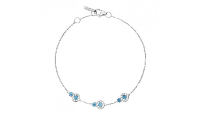 Tacori Sterling Silver Petite Gemstones Women's Bracelet - SB22933