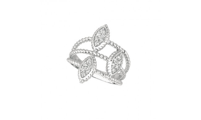 Jewelmi Custom 14k White Gold Diamond Ring