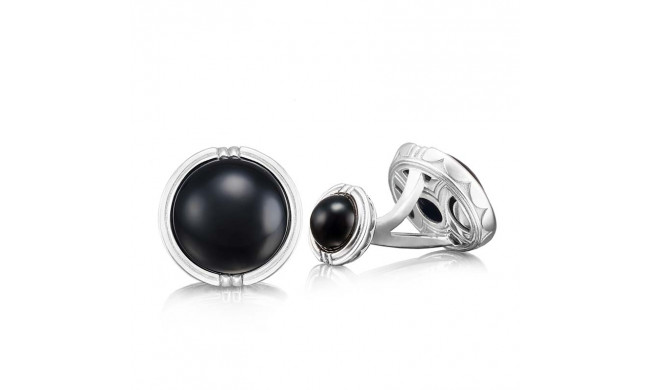 Tacori Sterling Silver Retro Classic Gemstone Men's Cuffink - MCL10519