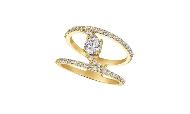 Jewelmi Custom 14k Yellow Gold Diamond Ring