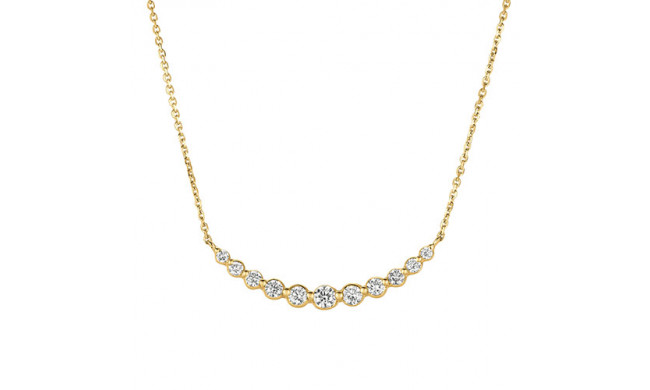 Jewelmi Custom 14k Yellow Gold Diamond Necklace