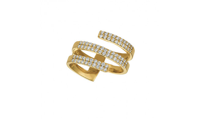 Jewelmi Custom 14k Yellow Gold Diamond Ring