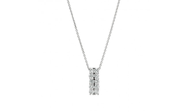 Jewelmi Custom 14k White Gold Diamond Necklace
