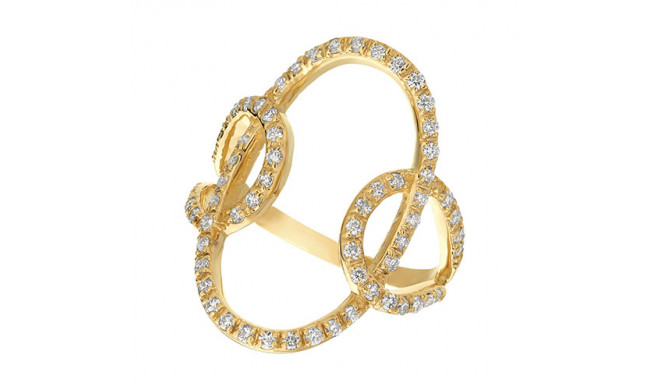 Jewelmi Custom 14k Yellow Gold Diamond Ring