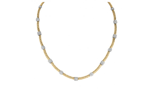 Jewelmi Custom 14k Yellow Gold Diamond Necklace