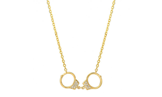 Jewelmi Custom 14k Yellow Gold Diamond Necklace