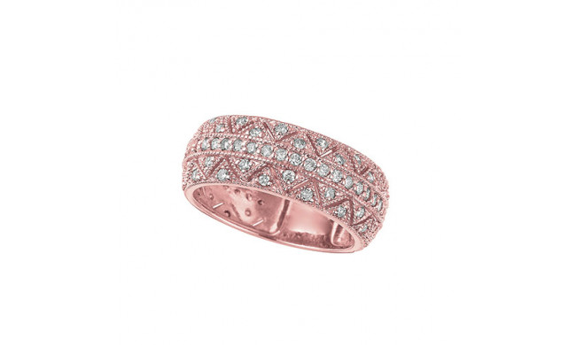 Jewelmi Custom 14k Rose Gold Diamond Ring