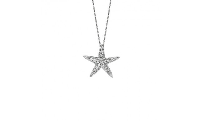 Jewelmi Custom 14k White Gold Diamond Necklace