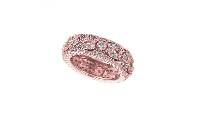 Jewelmi Custom 14k Rose Gold Diamond Ring