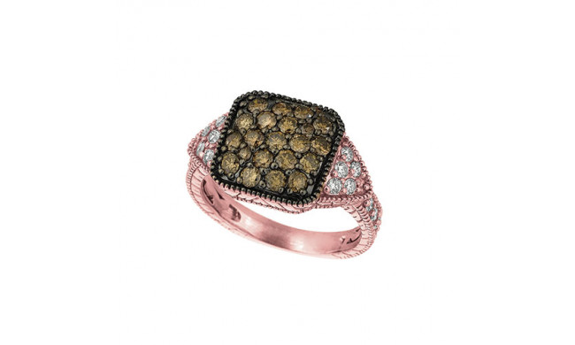 Jewelmi Custom 14k Rose Gold Diamond Ring