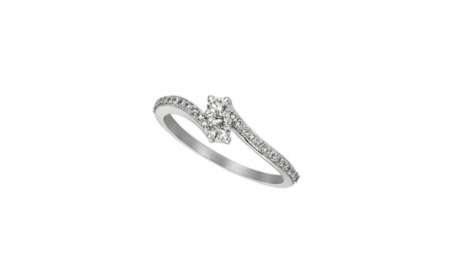 Jewelmi Custom 14k White Gold Diamond Ring