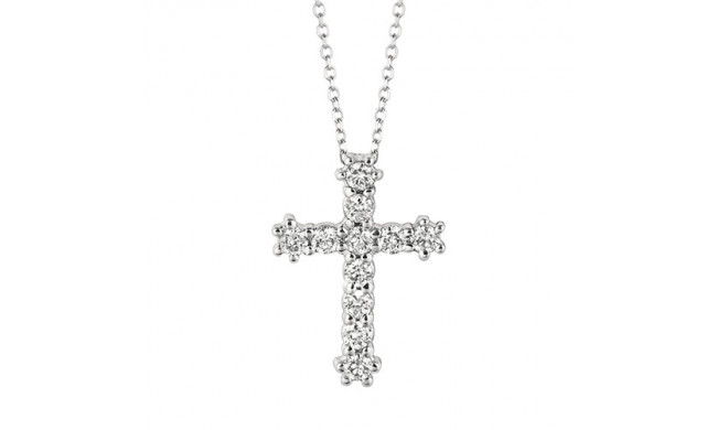 Jewelmi Custom 14k White Gold Diamond Necklace