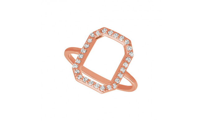 Jewelmi Custom 14k Rose Gold Diamond Ring