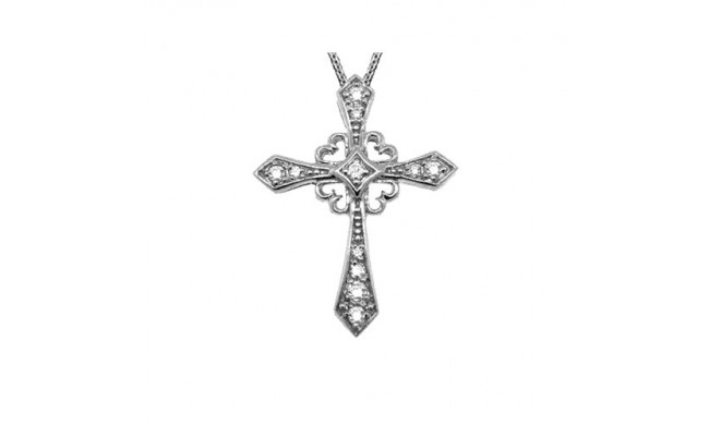 Jewelmi Custom 14k White Gold Diamond Necklace