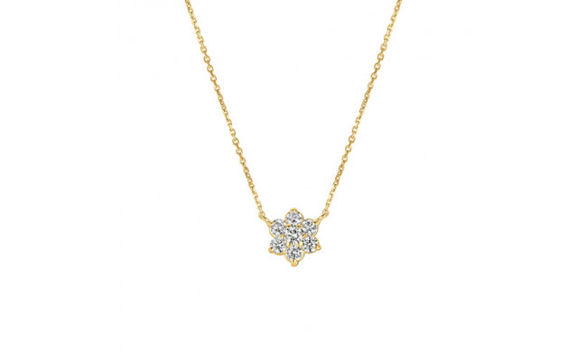 Jewelmi Custom 14k Yellow Gold Diamond Necklace