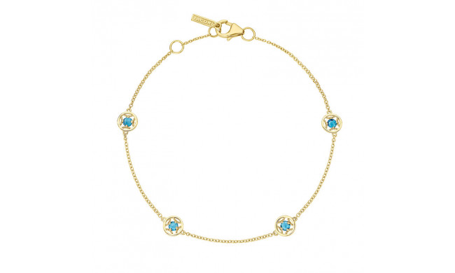 Tacori 14k Yellow Gold Petite Gemstones Women's Bracelet - SB23033FY