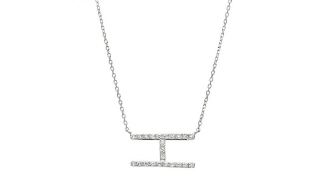 Jewelmi Custom 14k White Gold Diamond Necklace