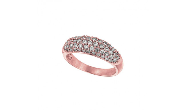 Jewelmi Custom 14k Rose Gold Diamond Ring