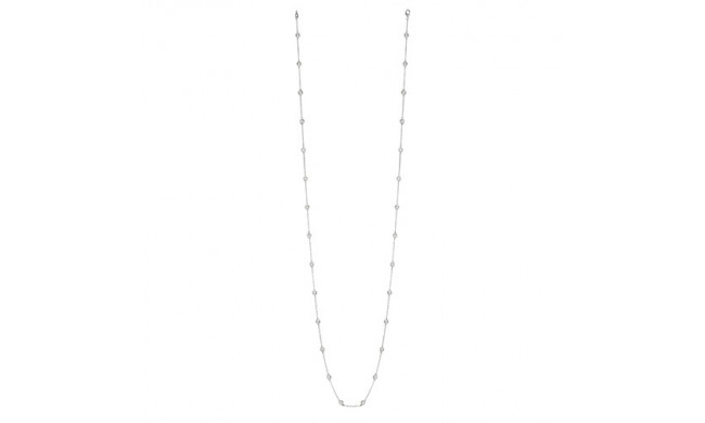 Jewelmi Custom 14k White Gold Diamond Necklace