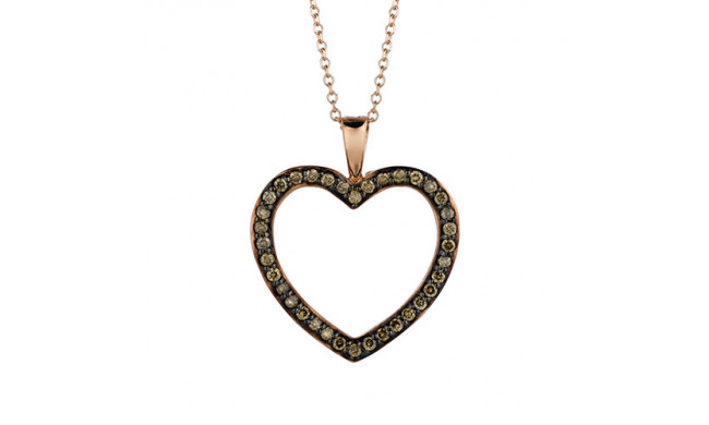 Jewelmi Custom 14k Rose Gold Diamond Necklace