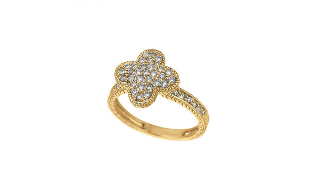 Jewelmi Custom 14k Yellow Gold Diamond Ring