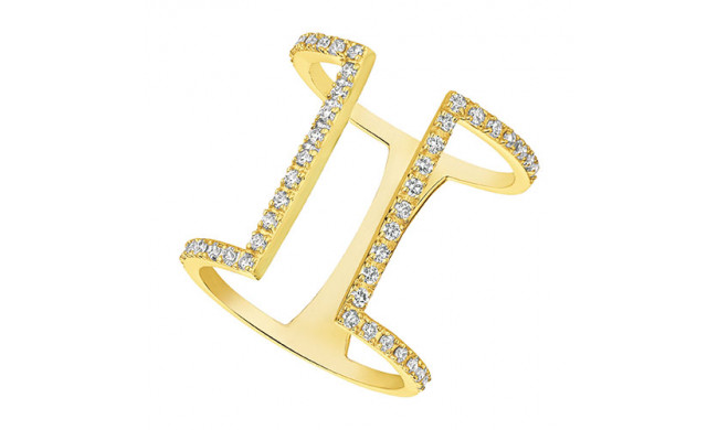Jewelmi Custom 14k Yellow Gold Diamond Ring