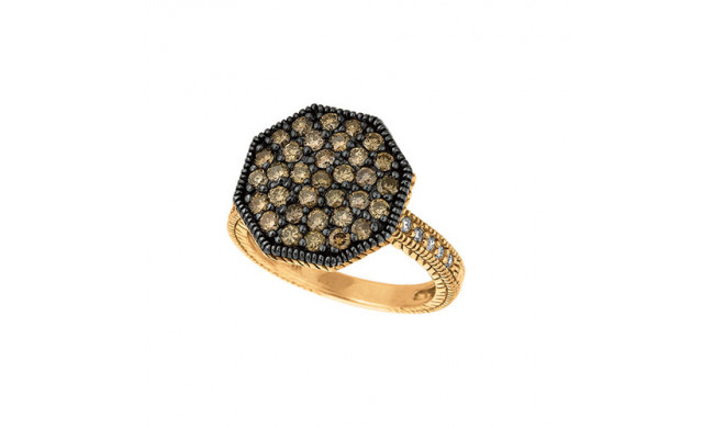 Jewelmi Custom 14k Yellow Gold Diamond Ring