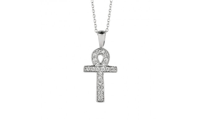 Jewelmi Custom 14k White Gold Diamond Necklace