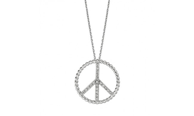 Jewelmi Custom 14k White Gold Diamond Necklace