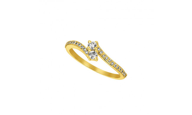Jewelmi Custom 14k Yellow Gold Diamond Ring