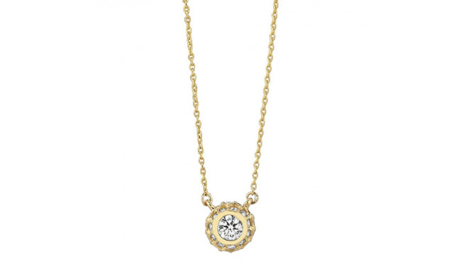 Jewelmi Custom 14k Yellow Gold Diamond Necklace