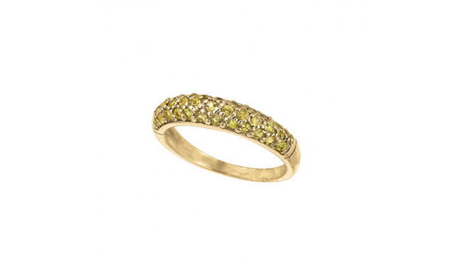 Jewelmi Custom 14k Yellow Gold Sapphire Diamond Stackables Ring