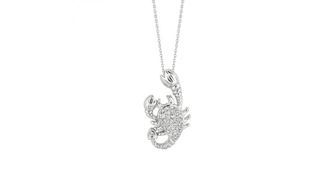 Jewelmi Custom 14k White Gold Diamond Necklace
